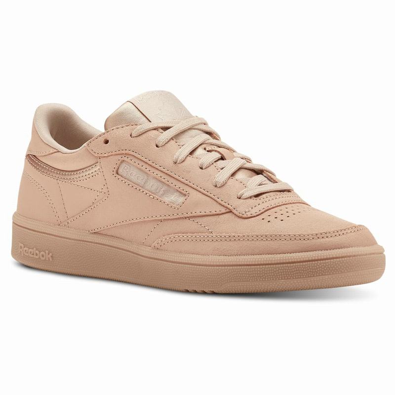 Reebok Club C 85 Tenisky Damske - Béžové/Biele ZE5997PI